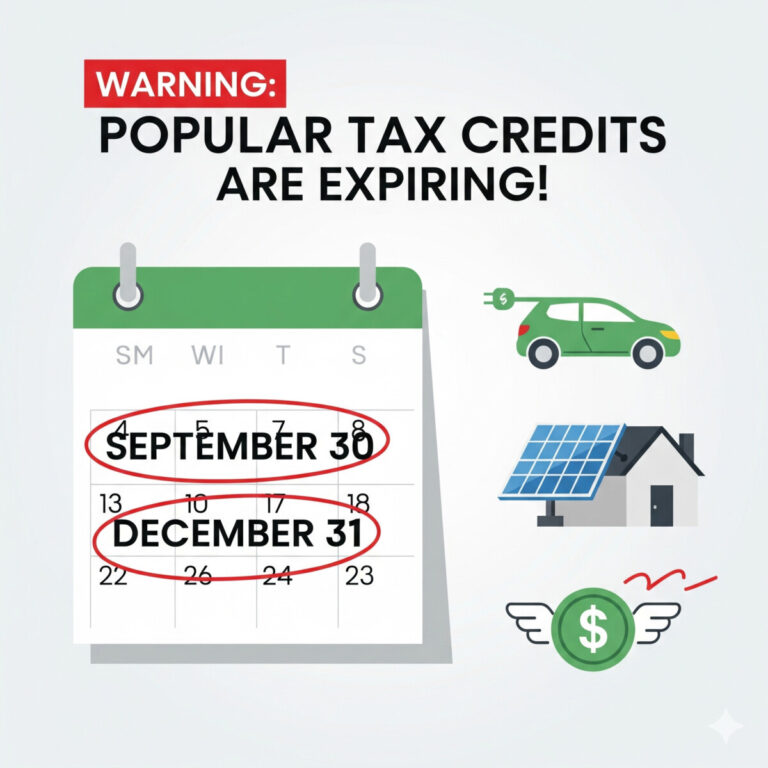 The OBBB Act and Your Taxes: Don’t Miss Out on These Expiring Energy Credits (IRS Explanation)