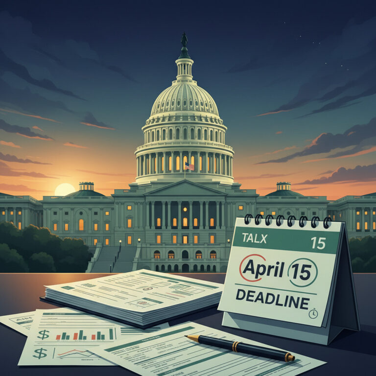 5 Tax Bills Congress Advanced in March 2026 + IRS Tax Deadline 2026 Warnings