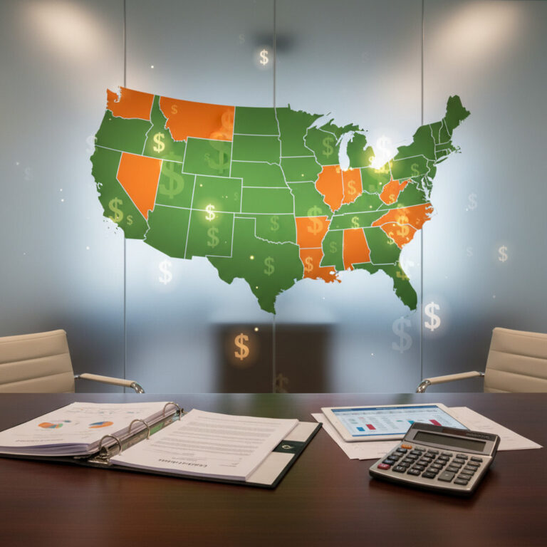 State Estate Tax 2026: Cliff States & Low Thresholds