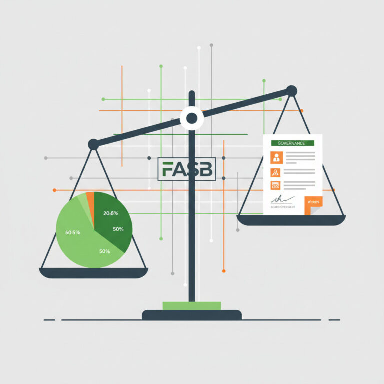 Illustration of FASB equity method targeted improvements 2026 — significant influence threshold and GP partnership investment treatment
