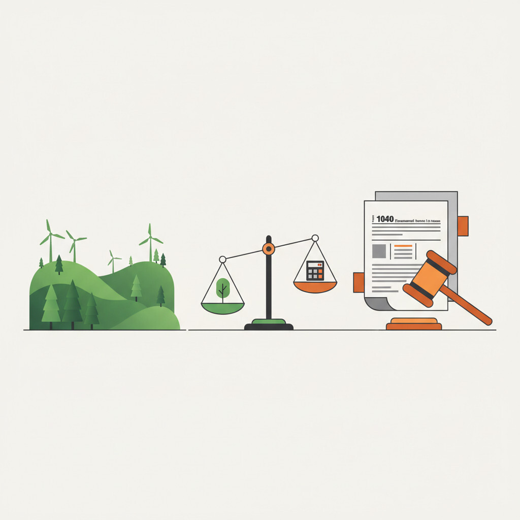 Illustration of IRS conservation easement settlement opportunity 2026 — partnership tax controversy guidance