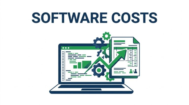 Illustration of FASB ASU 2025-06 modernizing internal-use software capitalization under Subtopic 350-40 — replacing project stages with a probable-to-complete threshold for agile development