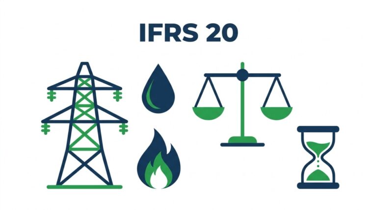 Illustration of IFRS 20 Regulatory Assets and Regulatory Liabilities for rate-regulated utilities — differences in timing, effective 2029, compared with U.S. GAAP ASC 980