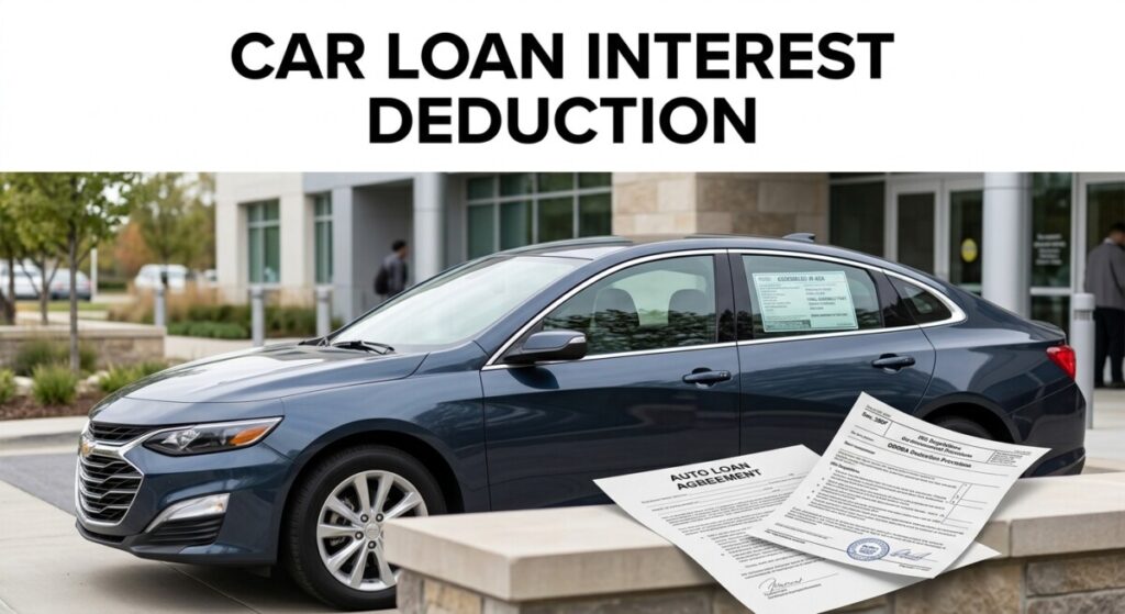 Car loan interest deduction: OBBBA's new above-the-line write-off for personal auto loans