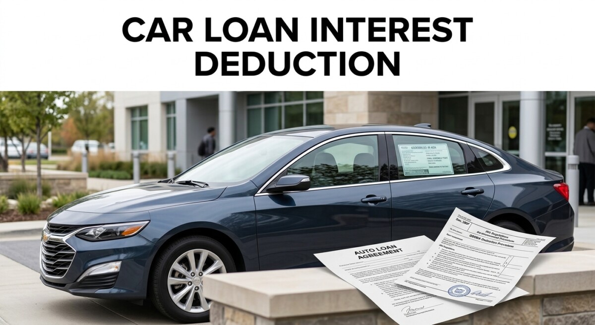Car loan interest deduction: OBBBA's new above-the-line write-off for personal auto loans