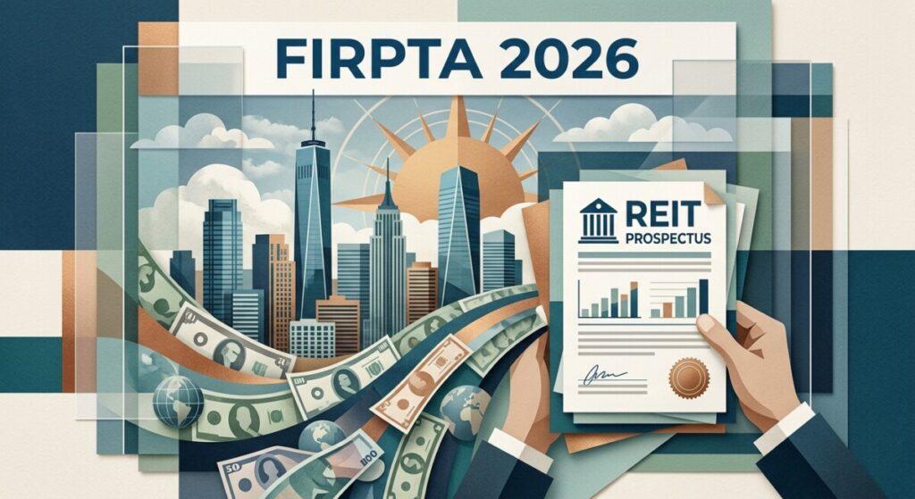 FIRPTA 2026 changes: DC REIT lookthrough rule repealed and Sec. 892 rules finalized