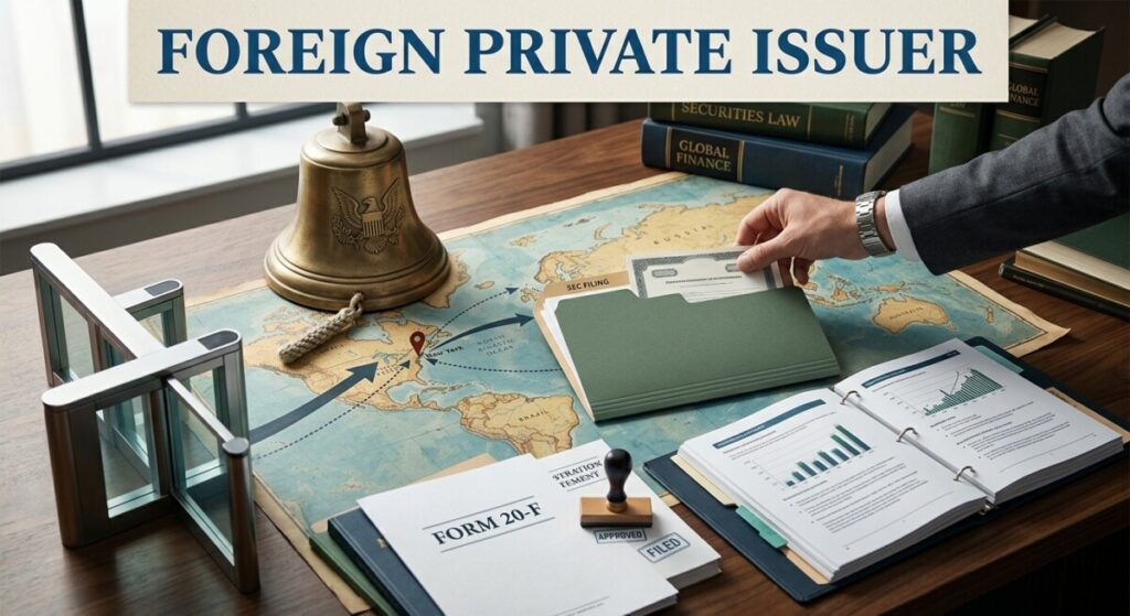 Foreign private issuer: how the SEC's Rule 405 tests decide a non-US company's US filing regime