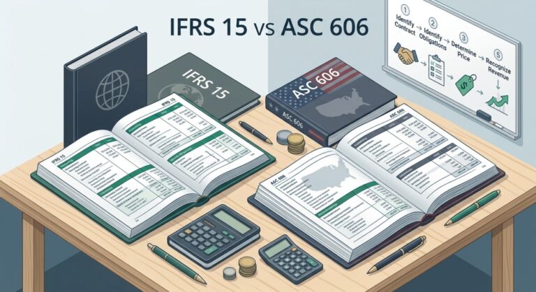 IFRS 15 vs ASC 606 — where revenue recognition still diverges between IFRS and US GAAP