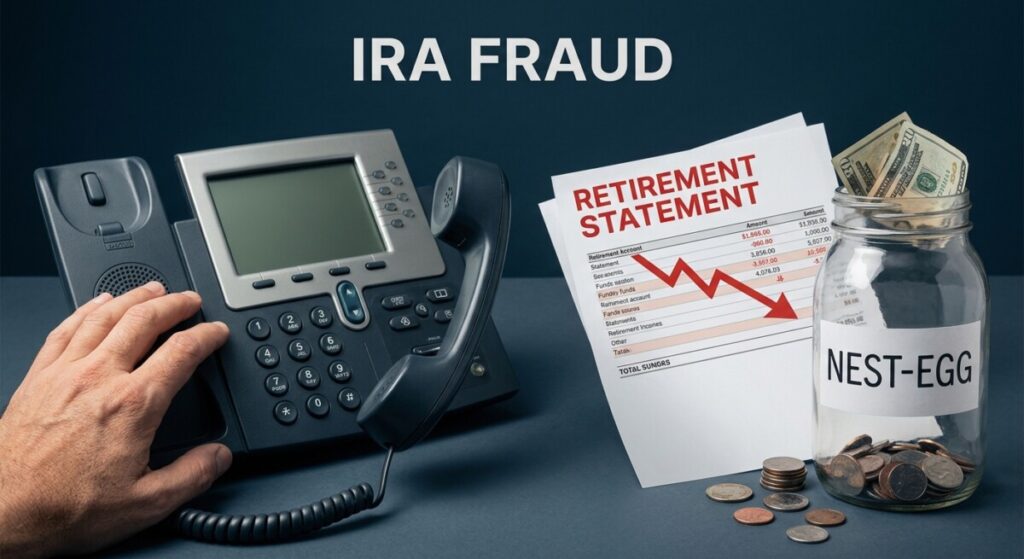IRA fraud: a retirement account drained by a phone scam and the tax bill that follows