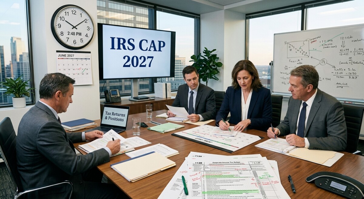 IRS CAP program 2027: real-time corporate tax issue resolution with an Oct. 30 deadline