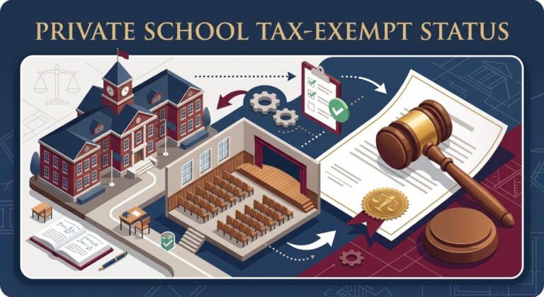 Private school tax exempt status under IRS proposed regulations — a private school campus and regulatory review