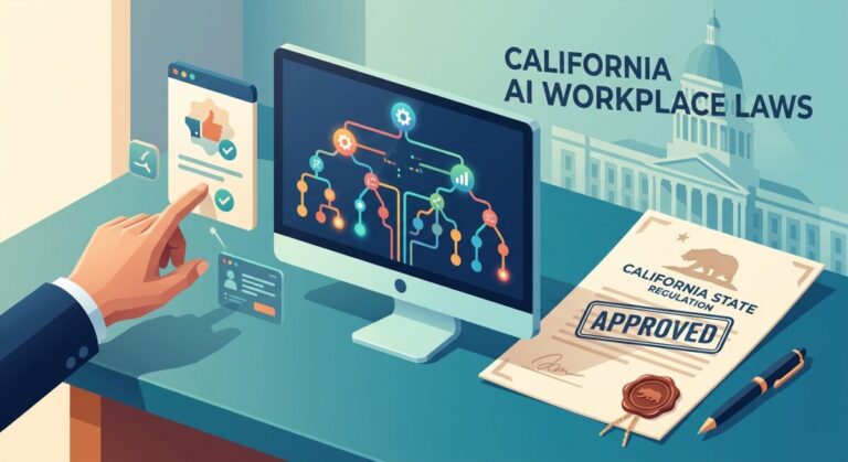 California AI workplace laws: AB 1883, SB 951, SB 947 effective January 1, 2027