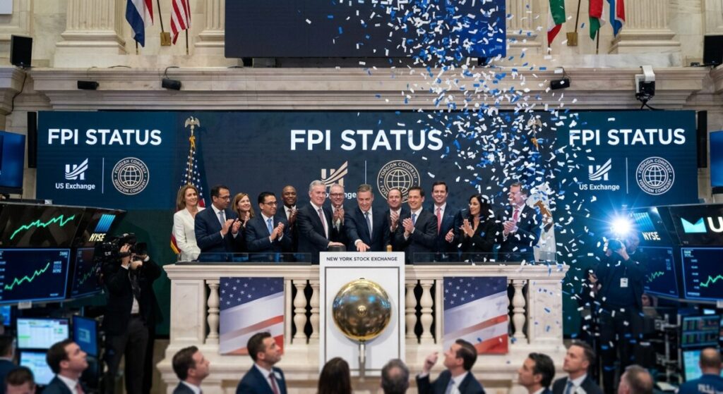 FPI status: a foreign company going public on a US stock exchange and the SEC reporting regime that follows