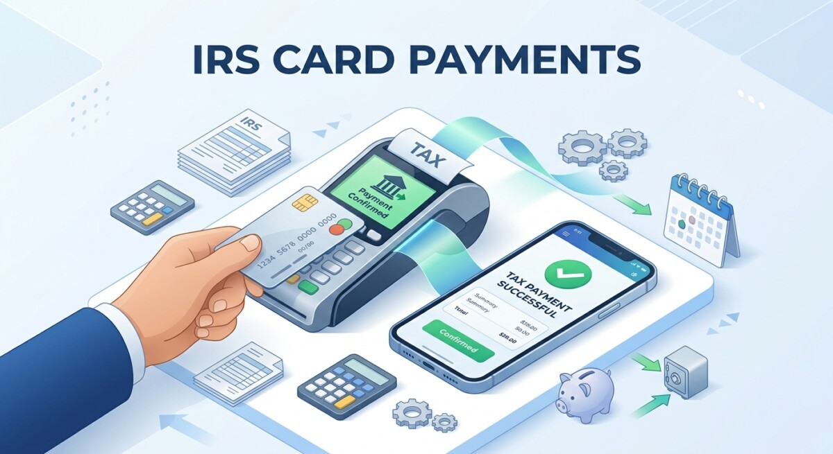 IRS card payments: paying federal tax with a credit or debit card after T.D. 10060